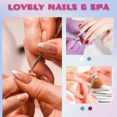 Come and visit us, you would be treated carefully and thoroughly. 
Lovely Nails & Spa!