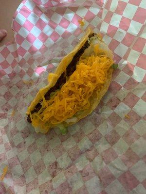 Regular crispy taco