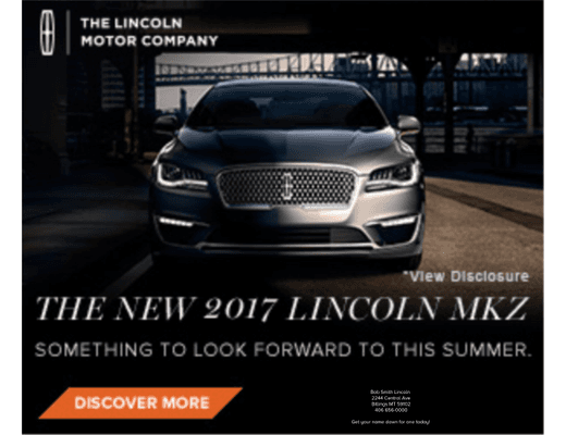 The 2017 Lincoln MKZ - 400HP AWD, available later in 2016, We are taking names and deposits now...