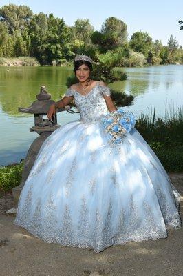 Beautiful Bahama Blue Dress!