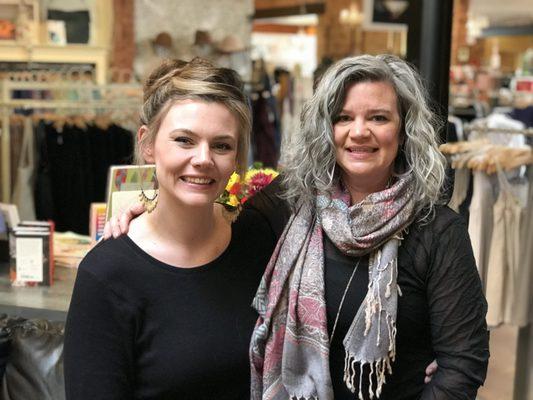 Terra Verde's Owners (Left: Leah Fitzgerald Riehl, Right: Carrie Hibbard Baker)