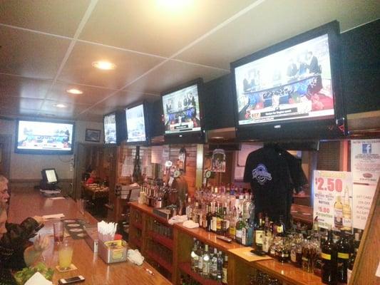 A Few of Our Hi Def Flat Screens