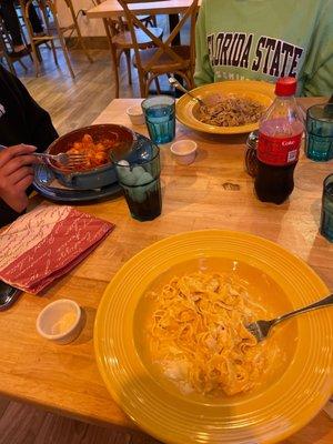 Gnocchi alla Sorrentina, fettuccine Alfredo, truffle Alfredo pasta!