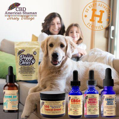 We provide high-quality CBD products for both humans and pets.