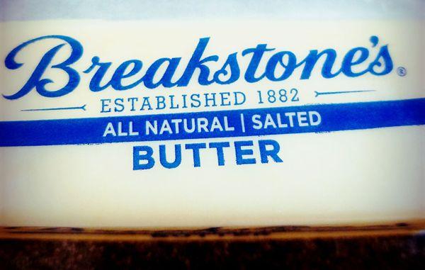 Breakstone's salted butter...