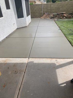 Concrete slab add-on 2