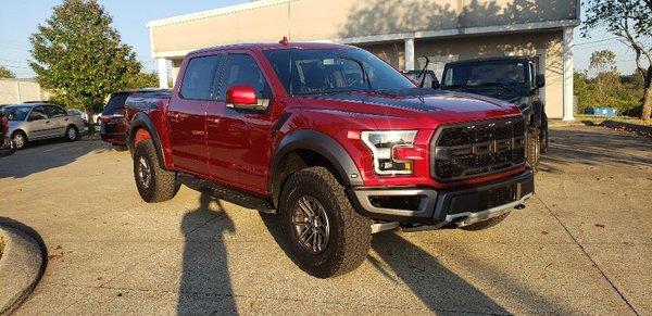 2019 Ford Raptor  ceramic  pro gold package