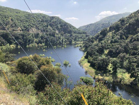 San Dimas Lake, backside LV