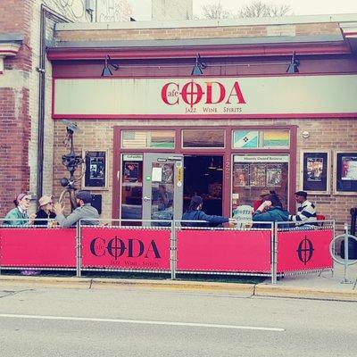 Cafe Coda Outdoor Seating