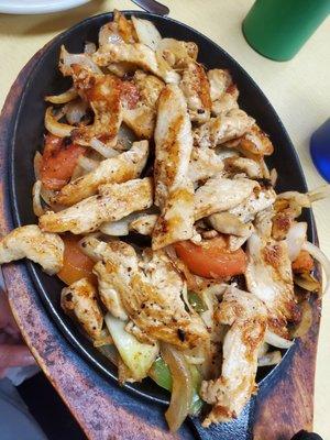 Chicken fajitas