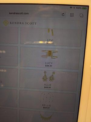 Kendra Scott (CWE/STL) - Yelp Influencer event Online (fantastic prices)