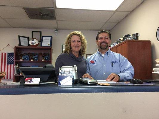 Linda and Sam Aljundi, owners, Cordova Automotive