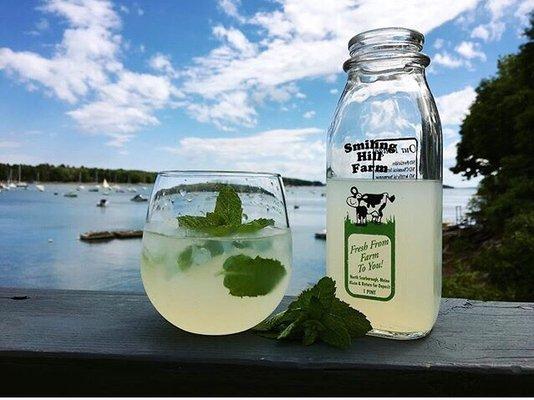 We offer other Maine products - Smiling Hill Farm milk/lemonade and Gifford's Ice Cream.