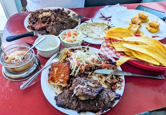 Carne Asada completo.