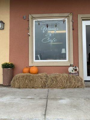 Patio seating (fall edition)