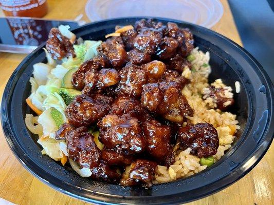 Orange Chicken Bowl