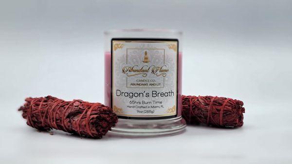 9oz Dragon's Breath Soy wax Candle