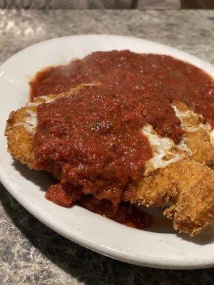 Chicken parmigiana