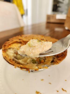 Classic chicken pot pie