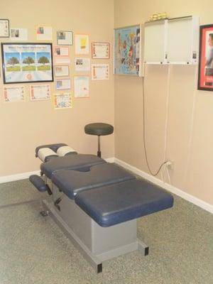 One of our many adjustment rooms