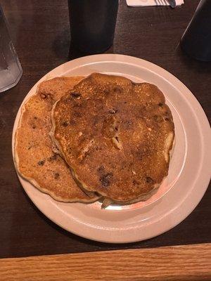 Caramel and Chocolate pancakes