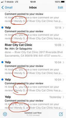 The flurry of responses we've received from the Vet