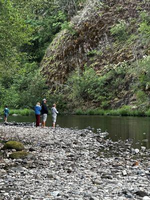 Fishing nearby