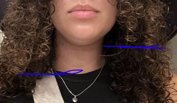 My uneven Devacurl Haircut (for Curly Haired Clients)