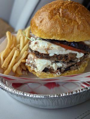 The Eggplant and Burrata Sammie