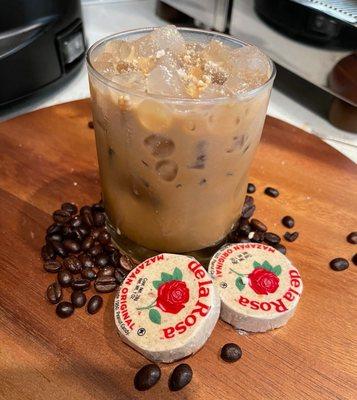 Mazapan Iced-Latte