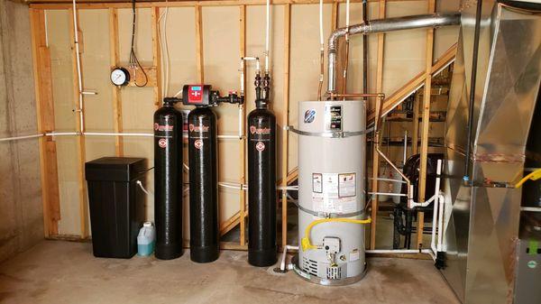 Crusader Twin Enhanced Filtration System with pH Enhancement is the cure for corrosive water found in parts of Bountiful