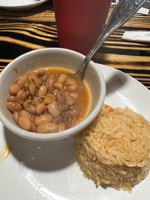 Charro beans and rice