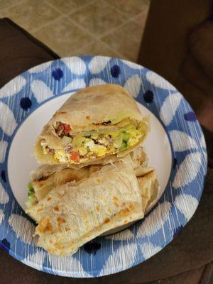 Machaca burrito