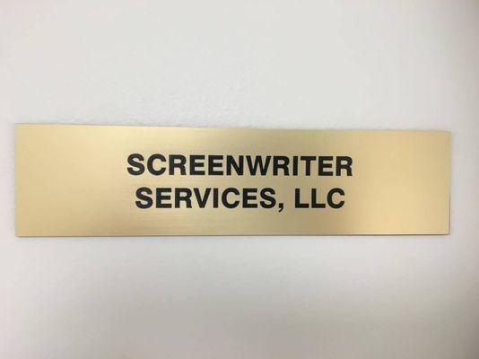 Screenwriter Services, LLC