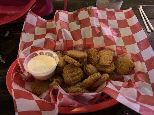 Fried pickles.