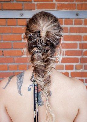 Fishtail Updo