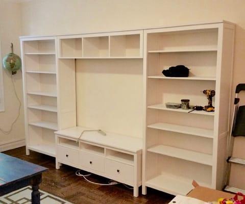 HEMNES entertainment center