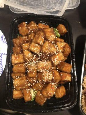 Sesame tofu