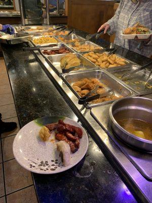 Appetizers with some entrees tossed in