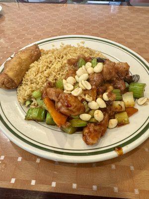 10. Kung Pao Chicken Lunch Special