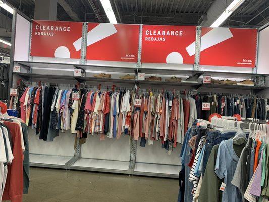 Clearance Section