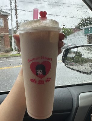 sweet heart black milk tea