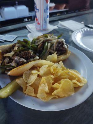 Philly cheese steak