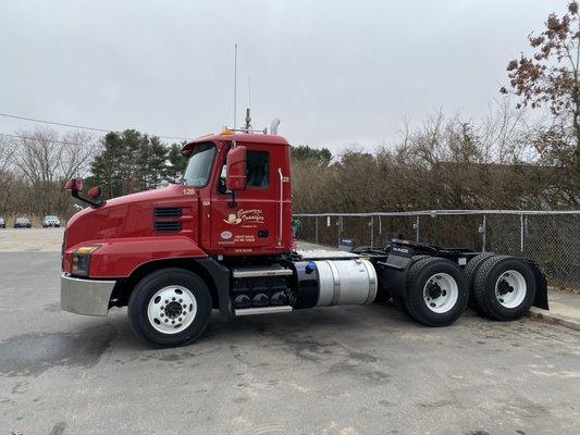 One of our newest trucks, a 2020 Mack Anthem!