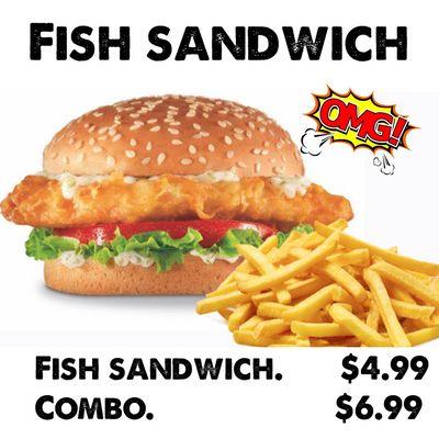 Fish sandwich