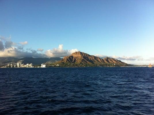 a different view of Diamond Head