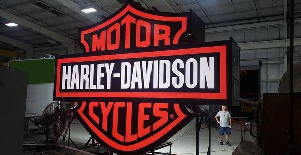 Harley Davidson Sign