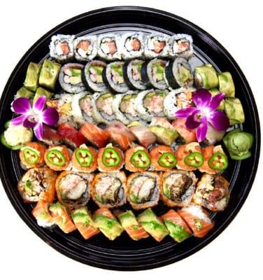 One of many Party Platters offered at Kabuki Huntington Beach