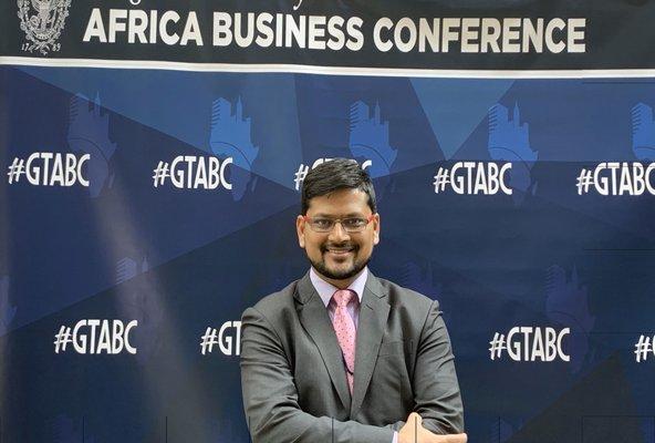 Attorney Adhikari at Georgetown Africa Business Conference