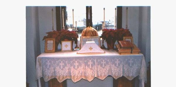 Altar for Traditional Latin Mass